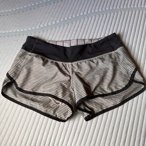 Lululemon speed shorts, size4